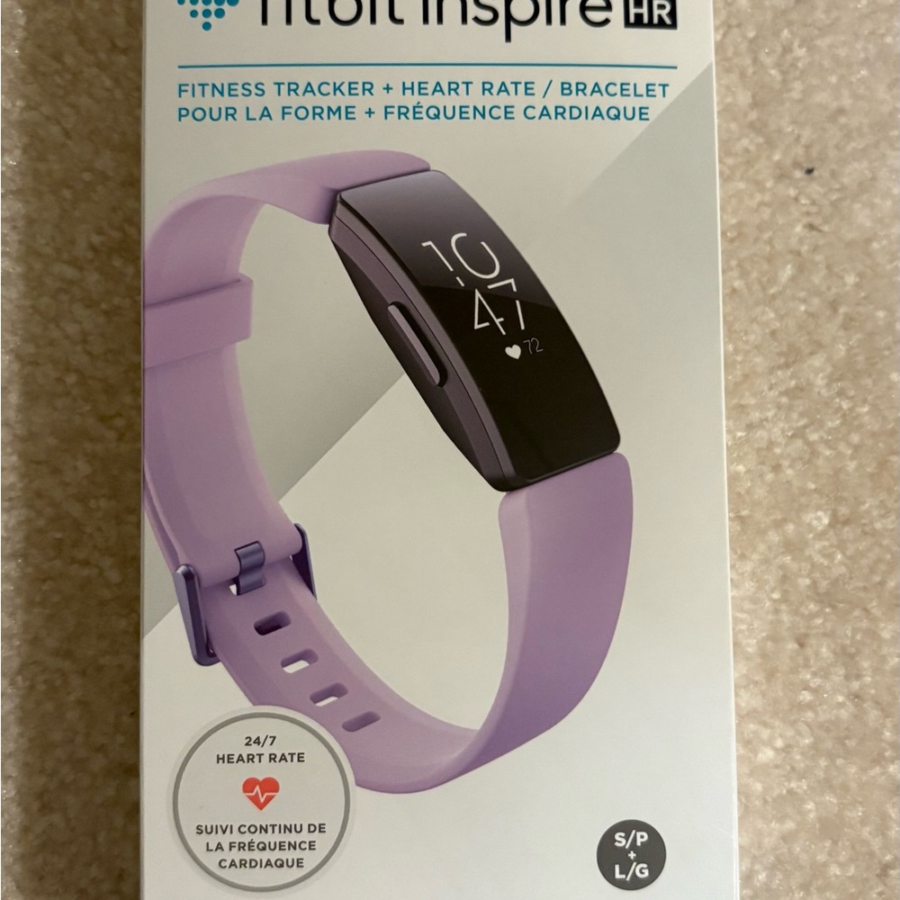 Fitbit Inspire HR Smartwatch - Lavender
